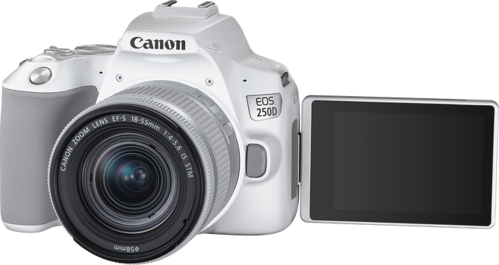 Фотоаппарат Canon EOS 250D 18-55 IS White (3458C003AA) - изображение 6