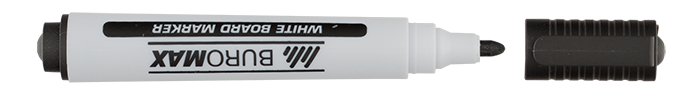 Набор маркеров Buromax 4 шт + губка для сухостираемых досок 2-4 мм (BM.8800-84) - изображение 5