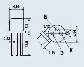 Транзистор КТ3102Е NPN – фото, отзывы, характеристики в интернет ...
