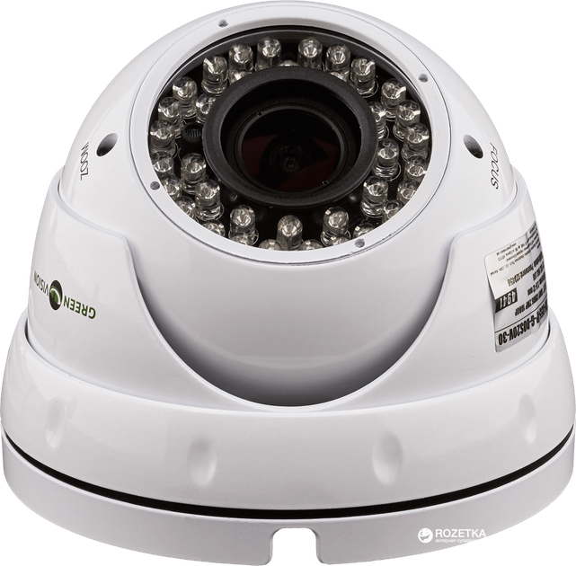 Антивандальная IP-камера GreenVision GV-055-IP-G-DOS20V-30 POE (LP4941) - Фото 1 Антивандальная IP-камера GreenVision GV-055-IP-G-DOS20V-30 POE (LP4941) - изображение 1