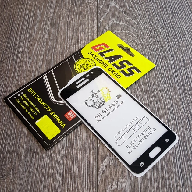 Защитное стекло Glass Full Glue для Samsung J3 2016 J310/J320 Black ...