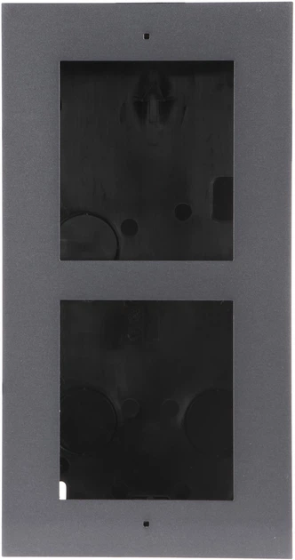 Wpuszczana ramka montażowa Hikvision na 2 moduły DS-KD-ACF2/Plastic (6954273691561) - obraz 2