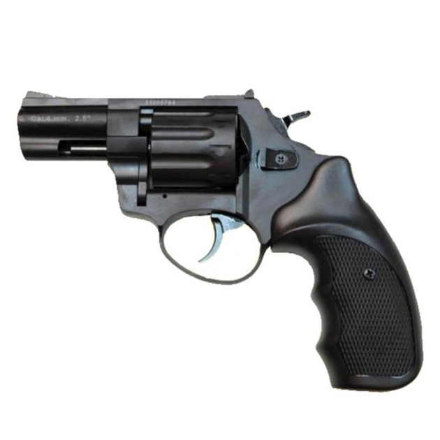 Револьвер під патрон Флобера Stalker (2.5", 4.0 mm), ворон-чорна - зображення 1