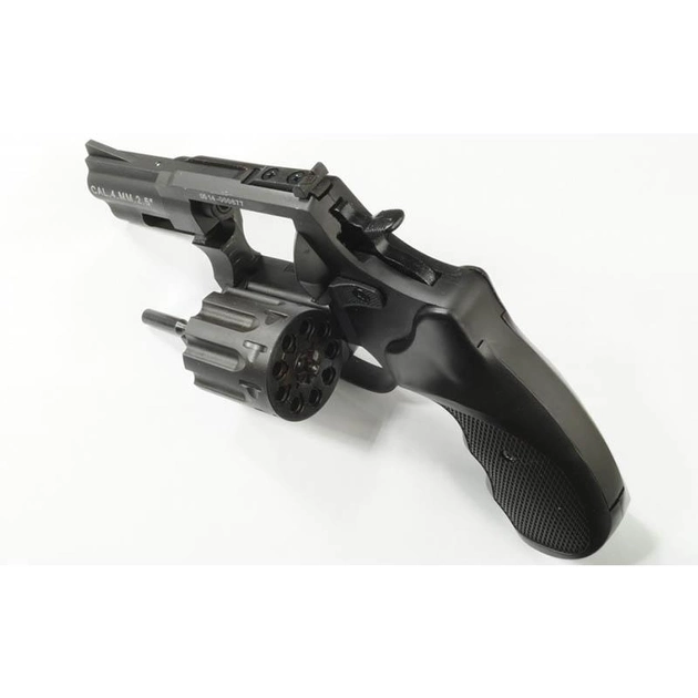 Револьвер под патрон Флобера Stalker (2.5", 4.0mm), ворон-черная - изображение 2