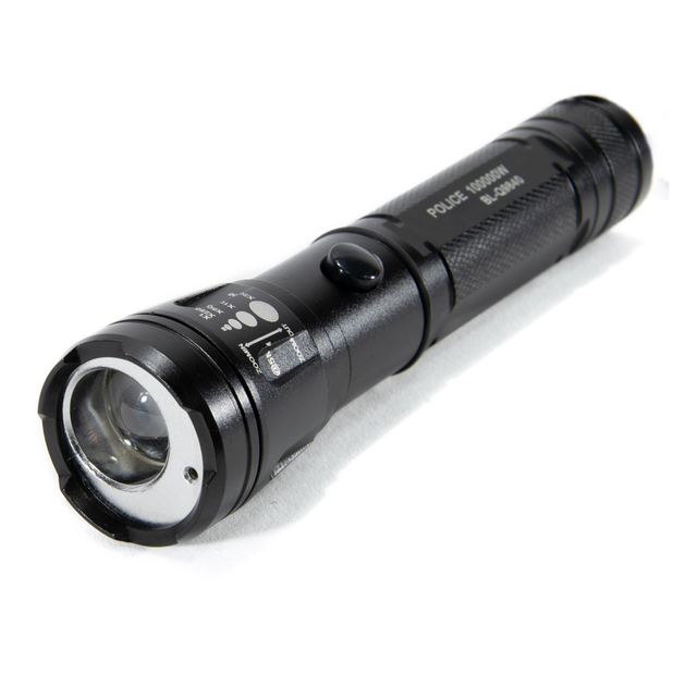 Подствольный фонарик с лазером Police BL-9840, 30000 МВт - охотничий оружейный фонарь (1000700-Black-0) - изображение 1