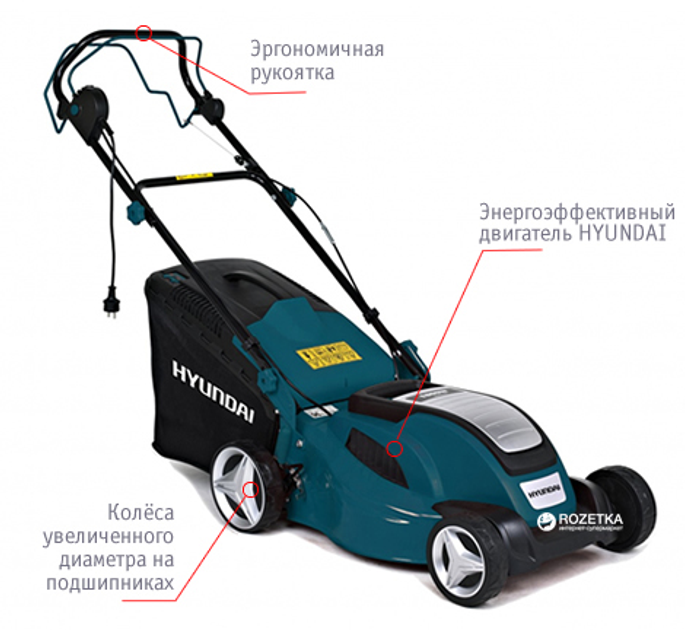 Газонокосилка Hyundai LE 4600S - изображение 2