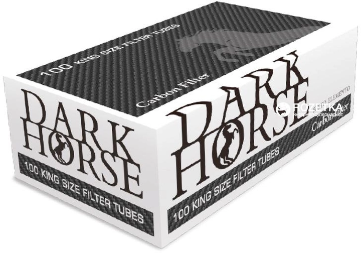 Гильзы Dark Horse Carbon 100 шт (5903240799985) - изображение 1