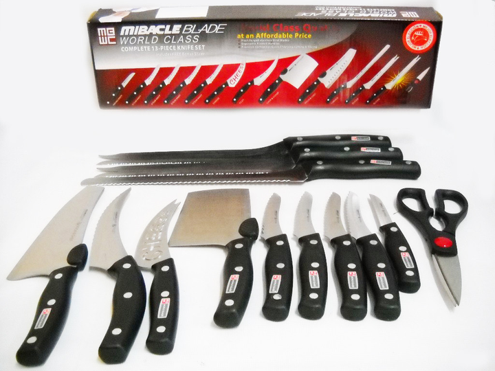 Miracle Blade 13-piece World Class Knife Set