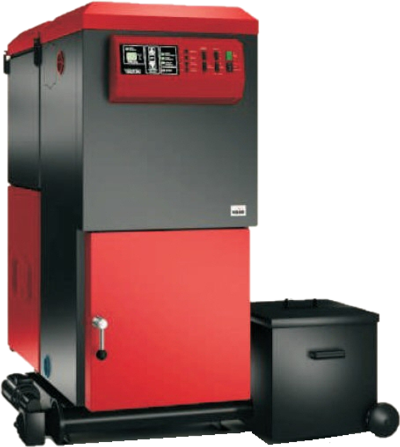 Автоматический пеллетный котел на твердом топливе Verner A 25 (КЕ0256 ...