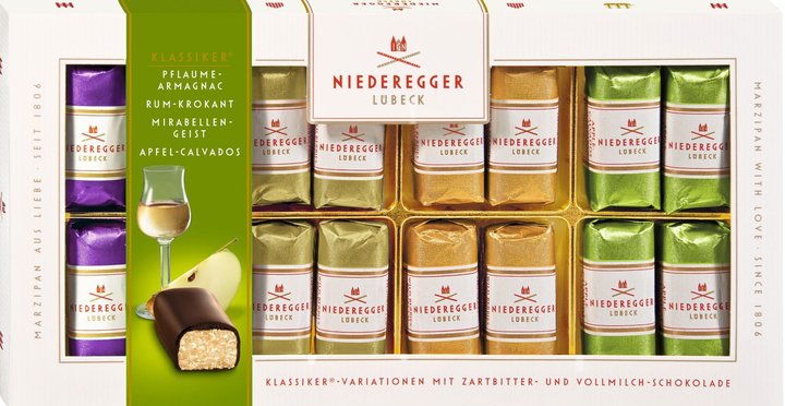 Конфеты Niederegger Liquer Collection с марципановой начинкой 200 г ...