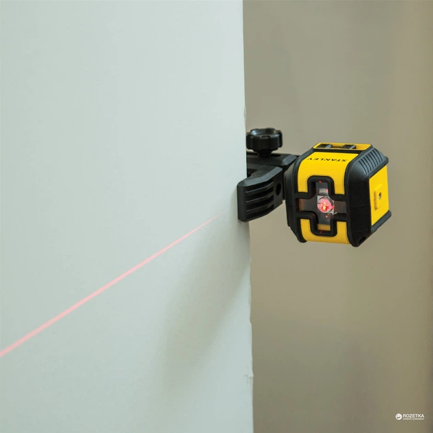 Poziomica laserowa Stanley Cubix Red Beam Cross Line (STHT77498-1) - obraz 9