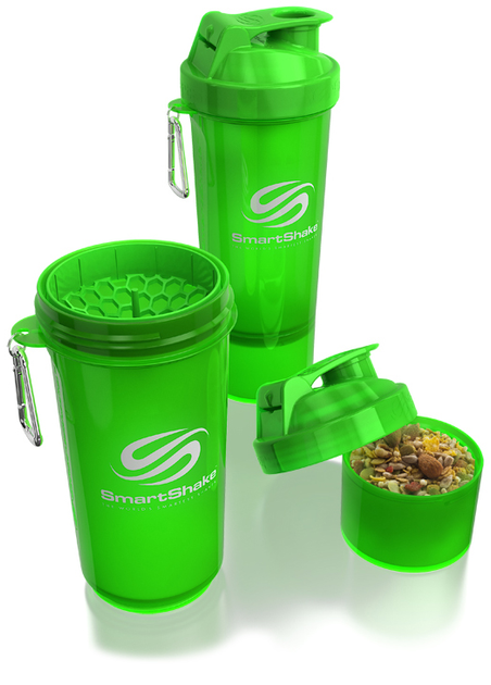 Шейкер SmartShake Slim 500 мл Neon Green / Зеленый (7350057182079 ...