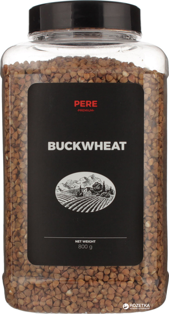 Крупи гречані Pere ядриця швидкорозварювана 800 г (0.8 кг) (4820191590540) - зображення 1