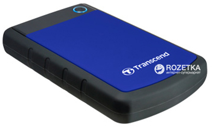 Жорсткий диск Transcend StoreJet 25H3P 4TB 5400rpm 8MB TS4TSJ25H3B 2.5 USB 3.1 External Blue - зображення 2