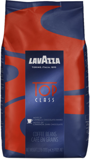 Купить Кофе LAVAZZA Top Class в зернах 1кг – ROZETKA. Выгодная цена на ...