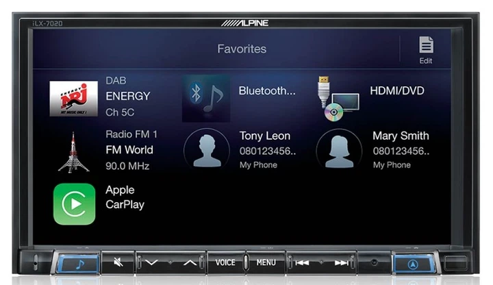 Мультимедійний центр Alpine ILX-702D - Фото 3 Мультимедійний центр Alpine ILX-702D - зображення 3