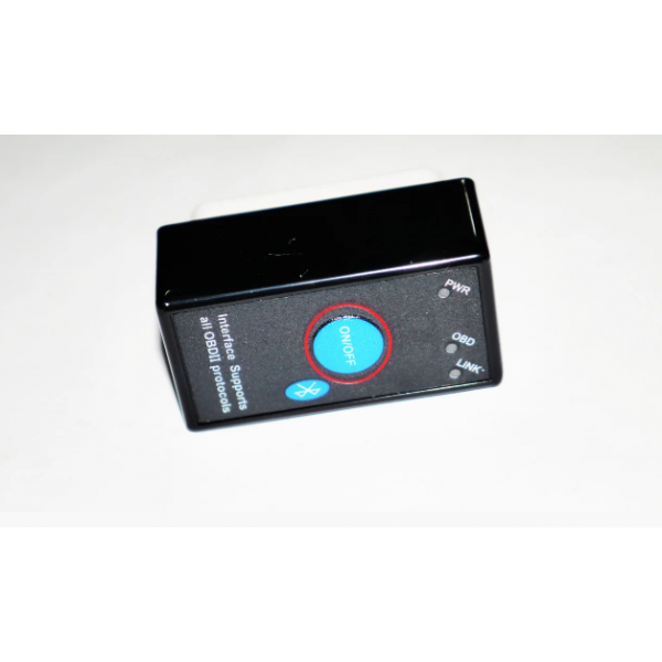 Автомобільний сканер ELM327 v1.5 Bluetooth з кнопкою, чіп PIC18F25K80 - зображення 4