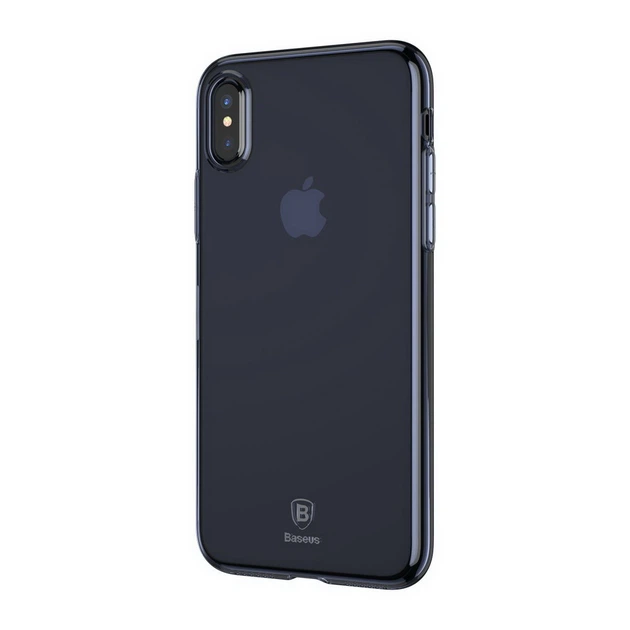 Панель Baseus Simple для iPhone X Transparent Blue (ARAPIPH8-B03) - изображение 2
