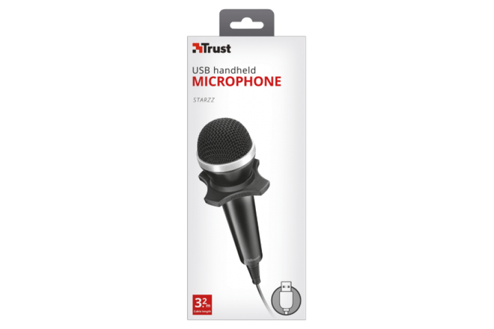 Мікрофон TRUST STARZZ USB (TR21678) - Фото 7 Мікрофон TRUST STARZZ USB (TR21678) - изображение 7