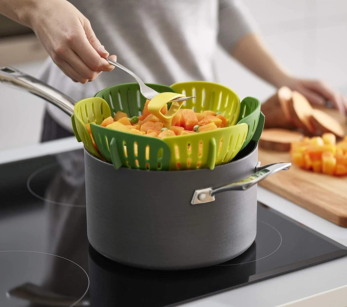 cheesexin専用！ Кошик для варіння на пару Joseph Joseph 45030 не дряпаюча поверхня