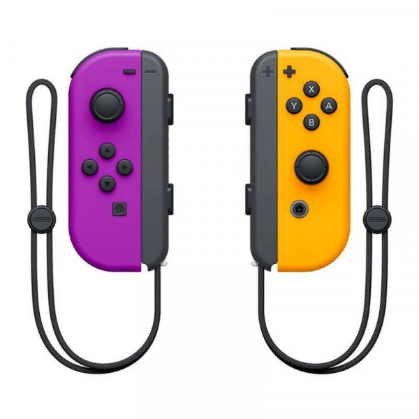 Беспроводные контроллеры Nintendo Switch Joy-Con Pair Neon Purple-Orange - Фото 1 Беспроводные контроллеры Nintendo Switch Joy-Con Pair Neon Purple-Orange - изображение 1