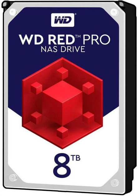 Жесткий диск Western Digital Red Pro NAS 8TB 7200rpm 256MB