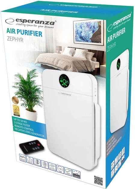 Очисник повітря Esperanza Air Purifier EHP002 - зображення 6