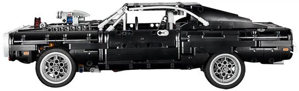 Zestaw klocków LEGO Technic Dom's Dodge Charger 1077 elementów (42111) - obraz 12