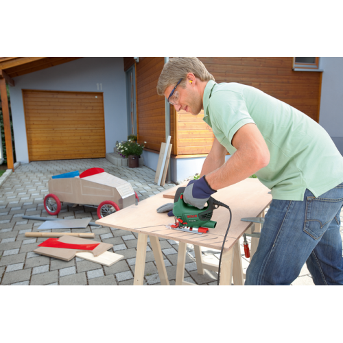Лобзик Bosch PST 800 PEL + Стіл для лобзика Bosch PLS 300 (0603B04000) - Фото 2 Лобзик Bosch PST 800 PEL + Стіл для лобзика Bosch PLS 300 (0603B04000) - зображення 2