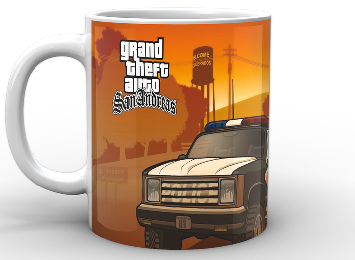 Кружка чашка Gee! GTA ГТА полиция GT.02.12 - изображение 3