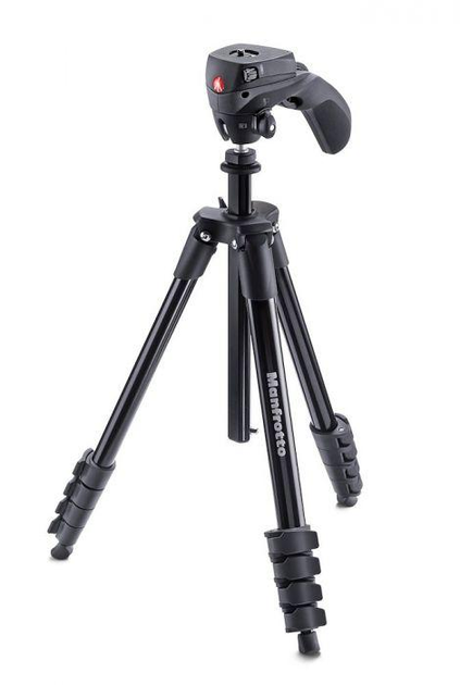 Професійний штатив Manfrotto Compact Action Black (MKCOMPACTACN-BK ...