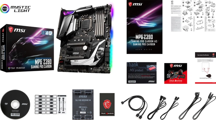 Материнская плата MSI MPG Z390 Gaming Pro Carbon (s1151, Intel