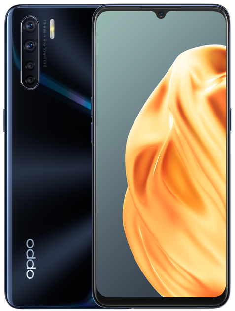 Мобільний телефон OPPO A91 128GB Black - Фото 1 Мобільний телефон OPPO A91 128GB Black - зображення 1