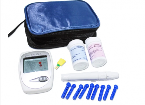 Глюкометр Easy Touch Апарат для вимірювання рівня глюкози та сечової кислоти в крові (AIR000030) - зображення 2