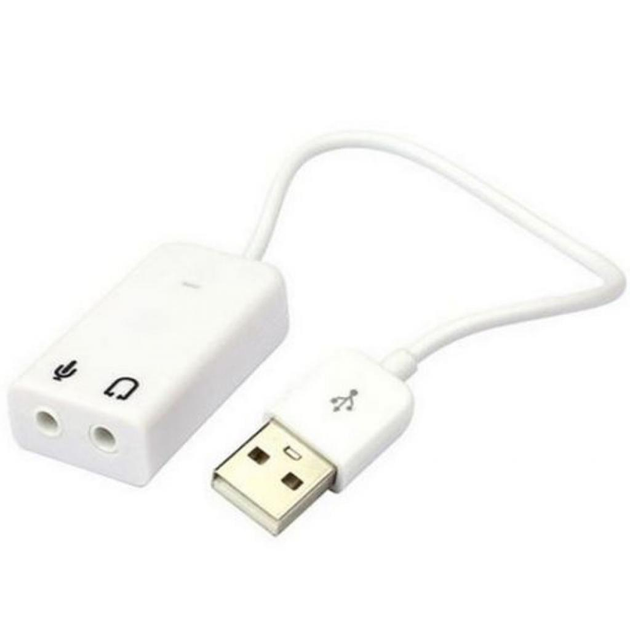 Звуковая плата Dynamode USB 8(7.1) каналов 3D RTL (USB-SOUND7-WHITE) - изображение 1