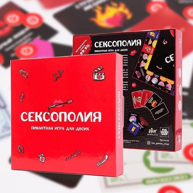 Настольная игра Сексополия 18+ - купить в Минске kingplayclub.ru по низкой цене.
