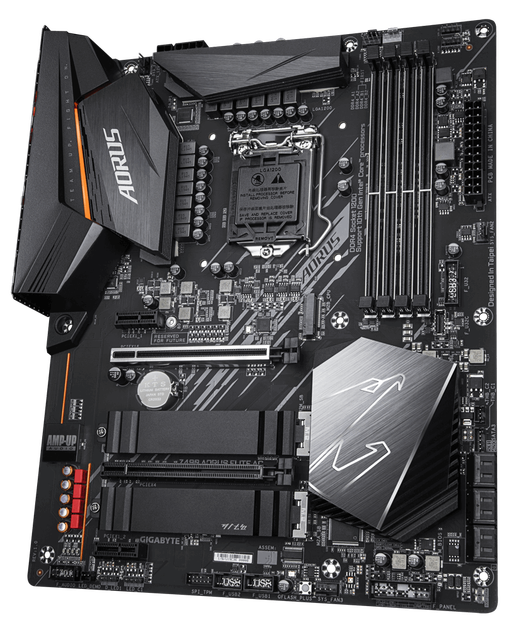 Материнская плата Gigabyte Z490 Aorus Elite AC (s1200, Intel Z490, PCI ...
