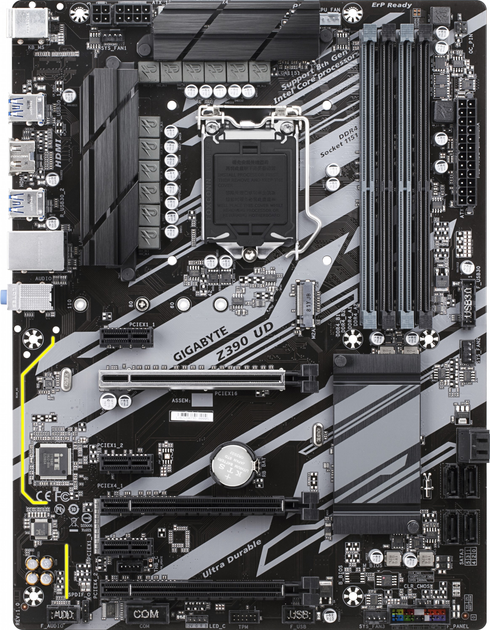 Материнская плата Gigabyte Z390 UD (s1151, Intel Z390, PCI-Ex16) – фото ...