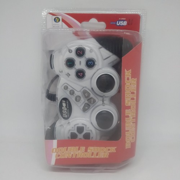 Игровой манипулятор TURBO USB GAMEPAD DJ-906 джойстик для ПК Белый ...