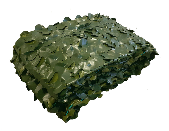 Сітка маскувальна двостороння 3м*6м Сamonet Зелена двоколірна, PE - изображение 2