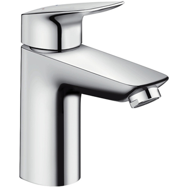 Смеситель для умывальника с донным клапаном Hansgrohe Logis 100 ...