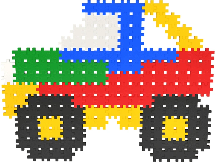 Klocki konstrukcyjne MELI Minis 400 elementów (5902431290355) - obraz 3