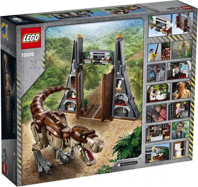 T rex rampage hot sale lego