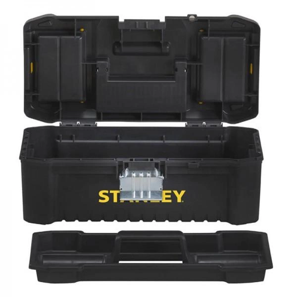 Ящик для інструментів Stanley «ESSENTIAL TB» 316x156x128 мм пластиковий, металевий замок ( STST1-75515 ) - зображення 2