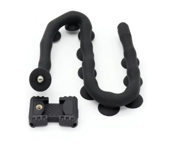 Гнучкий тримач для телефона Cute Worm Lazy Holder, присосок, 360 градусів (51,00 х 1,74 х 1,74 см) - зображення 3