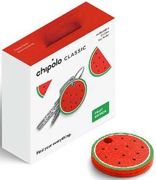 Смарт-брелок Chipolo Classic Red Watermelon (CH-M45S-RD-O-G) - зображення 4
