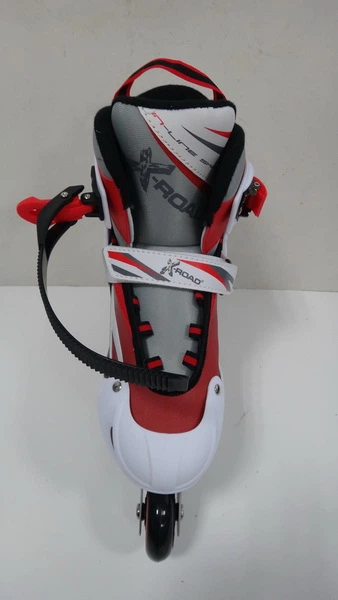 Роликовые коньки детские раздвижные X-Road PW- 126CG Red 33-36 - изображение 4