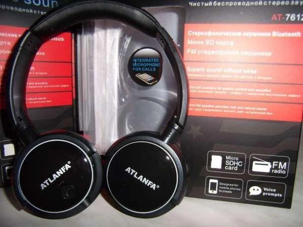 Бездротові Bluetooth навушники ATLANFA AT-7612 - зображення 3