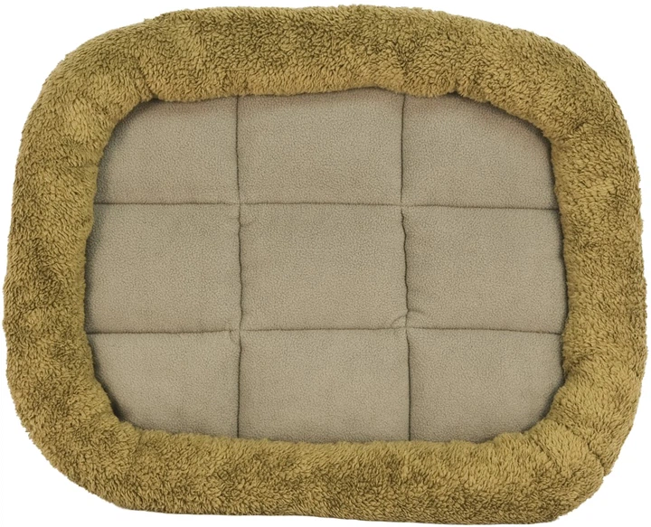 Legowisko dla psów i kotów FX home Comfort 56x46x8 cm Oliwkowo-szare (2820000013637) - obraz 2