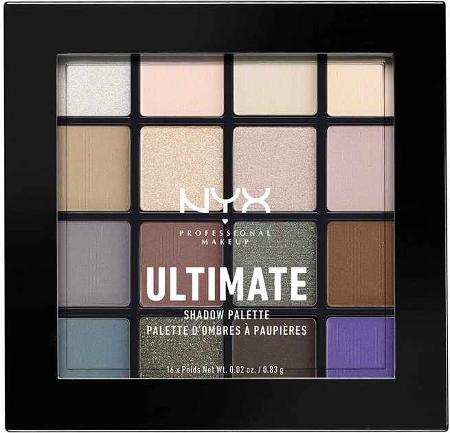 Палетка теней NYX Professional Makeup Ultimate Shadow Palette 02